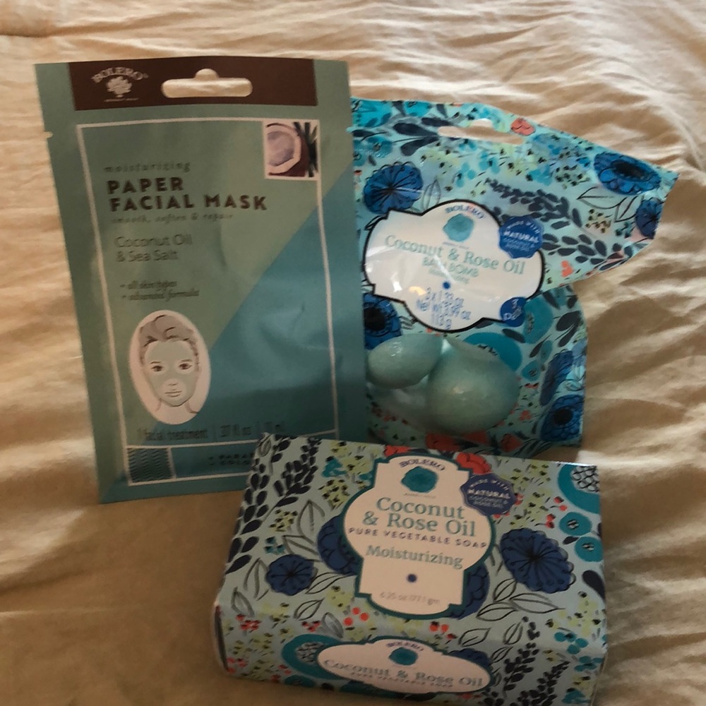 Spa bath set